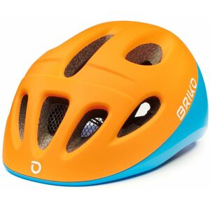 Briko Casco infantil de ciclismo Fury . Naranja 46-48 Image