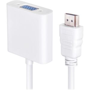 Prolinx Cable adaptador H2-V de HDMI a VGA de 25 cm.. Blanco Image