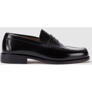 Castellano Mocasines de hombre de piel en color negro.  (45) Image
