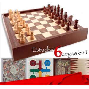 Aquamarine Games Estuche 6 Juegos en 1. Image