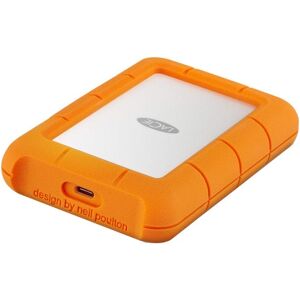 LaCie Disco duro externo portátil Rugged 5TB USB-C naranja. Naranja Image
