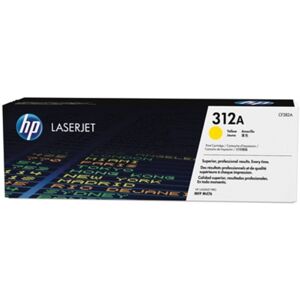 HP Tóner original LaserJet 312A amarillo (CF382A). Image