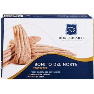 Don Bocarte Ventresca de bonito del norte en aceite de oliva . Image