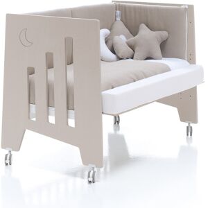 Alondra Cuna de colecho (60 x 120 cm.) Omni 5 en 1 Cuna/Colecho/Cama/Sofá/Escritorio Arena beige/arena mate. Beige-Arena mate niño Image