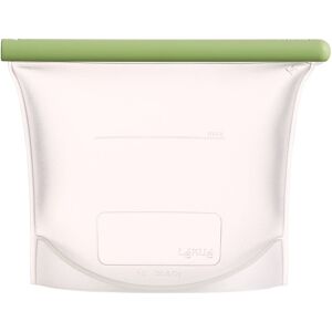 Lékué Bolsa reutilizable silicona Reduce & Reuse . Cristal 1 Litro Image