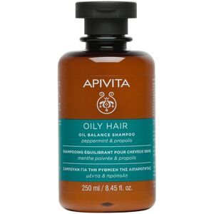 Apivita Champú Equilibrante Cabello Graso Menta & Propóleo .  250 ml Image