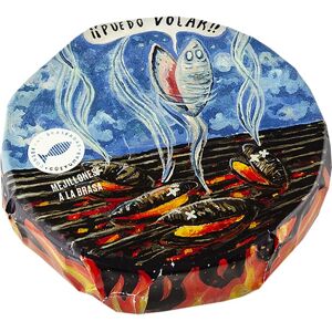 Güeyumar Mejillones medianos en escabeche a la brasa . Image