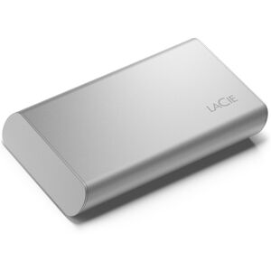 LaCie Disco SSD externo Portable, 500 GB, USB-C. Plata Image
