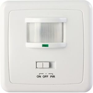 GARZA Detector de movimiento 160º empotrar. Blanco Image