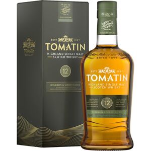 Tomatin Estuche whisky single malt 12 años. Image