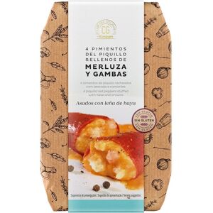 Club del Gourmet Pimientos del piquillo rellenos de merluza y gambas . Image