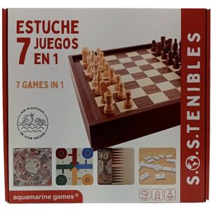 Aquamarine Games Juego de mesa 7 en 1 . Image