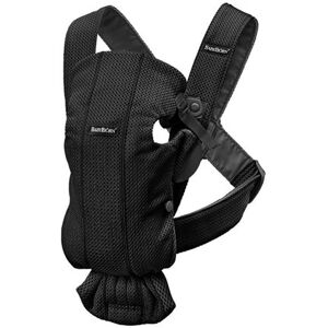 BabyBjörn Mochila portabebés Babyjörn Mini 3D Mesh 2 posiciones. Negro niño Image