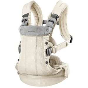 BabyBjörn Mochila PortaBebé Harmony Mesh 3 posiciones. Beige duna niño Image