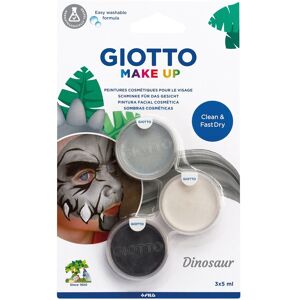 Giotto Blíster 3 unidades de pintura facial cosmética temática dinosaurio Make Up . Multicolor Image