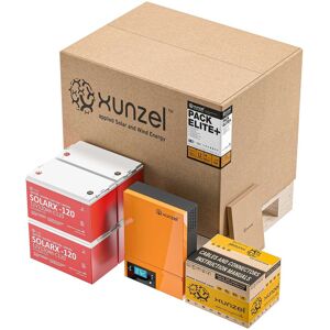 Xunzel Sistema SAI/UPS PACK ELITE+ 5000W 4xSOLARX-120Ah. Image