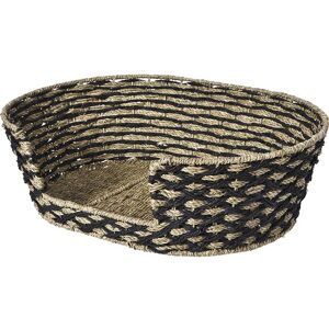 Fred & Rita Cesta para perros y gatos fibra natural. Marrón / Negro 64 cm Image