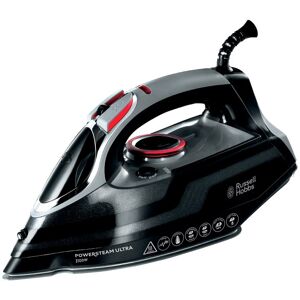 Russell Hobbs Plancha de vapor Power Steam Ultra con suela cerámica. Negro Image
