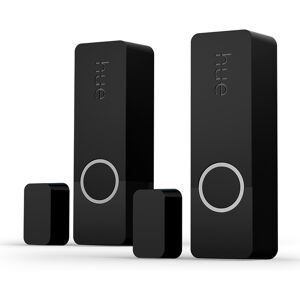Philips Pack de 2 Sensores de contacto de seguridad Hue negro. Negro Image