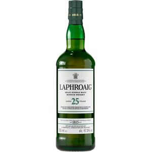 Laphroaig Estuche whisky escocés 25 años Islay Single Malt. Image