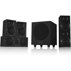 Wharfedale Sistema de altavoces DX-3 HCP 5.1 negro. Negro Image