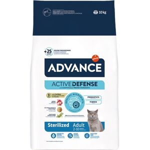 Advance Pienso para gatos adultos esterilizados Sterilized pavo y cebada.  10 Kg Image