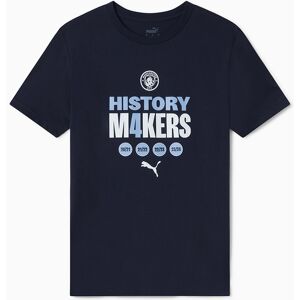 Puma Camiseta unisex Premier League Winner Tee Manchester City . Azul S Image