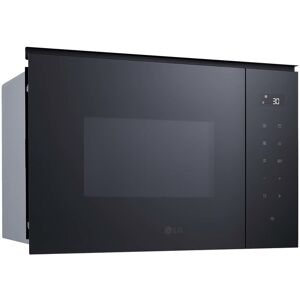 LG Microondas integrable de 25 litros y con grill - MGBZ2593F (Reacondicionado Grado B). Cristal negro Image