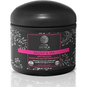 NATURA SIBERICA Sauna & Spa Anti-Cellulite Algae and Salt Hot Body Scrub 370ml Image