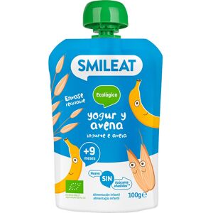 Smileat Pouch Ecológico de Yogur y Avena 100g Image