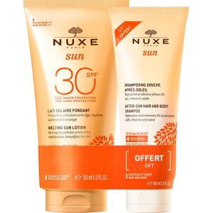 Nuxe Sun Leche Solar Fundente SPF30 150ml + Champú-Gel de Ducha After Sun 100ml Image