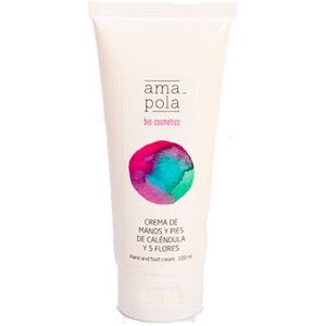 Amapola Biocosmetics Crema Manos Pies Calendula y 5 Flores 100ml Image