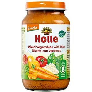 Holle Tarrito Verduras con Arroz +8M 220g Image