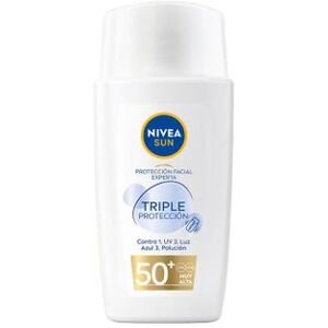 NIVEA Sun Triple Protección Fluido Ultraligero Facial SPF50 40ml Image