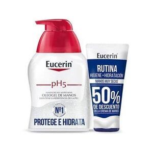 Eucerin Pack pH5 Oleogel Manos 250ml + UreaRepair Crema Manos 75ml Image