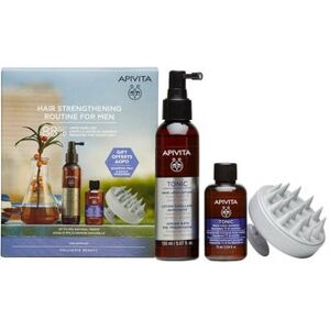 Apivita Pack Hair Strengthening Routi Men Lotion + Tonic Shampoo Image
