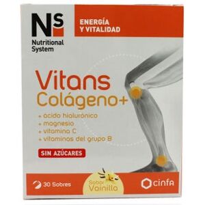 NS Nutritional System Ns Vitans Colageno Vainilla 30 Sobres Image