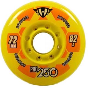 Hyper Wheels Rueda Hockey Outdoor Pro 250 Yellow 76 mm / 82A Image