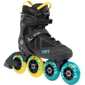 K2 Skate Patines En Línea Vo2 S 100 X Boa Black / Blue / Yellow EU 47 Image