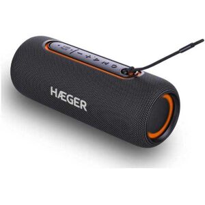 Haeger Altavoz Bluetooth Light Boom Black One Size Image