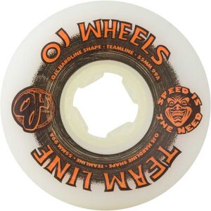 Ojs Wheels Ruedas De Monopatín Team Line Original Hardline White Black/Orange 55 mm/99A Image