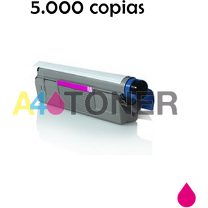 A4toner  Toner alternativo C561M magenta, sustituye al toner original 44469723 Image