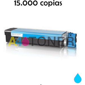A4toner  Toner OKI C9300 / C9500 cyan alternativo, compatible al toner original OKI 41963607 Image