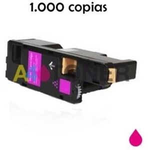 A4toner  Toner Xerox6000 magenta sustituye al toner original de Xerox 106R01628 Image