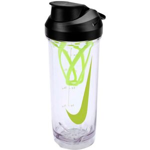 Nike - Botella TR Recharge Shaker 2.0 (710 ml), Unisex, Clear-Black-Volt Image