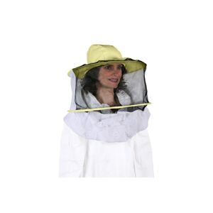 Apiculture.net - Matériel apicole français Voile rond Jaune avec chapeau