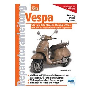 Motorbuch Vol. 5293 Instructions de réparation Vespa GTS 250/300, 06- taille : Image