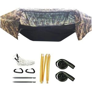 Traveler Hamac parachute, filet anti-insectes multifonctionnel, étanche, coupe-vent, ultraléger, tente aérienne Portable, Camping en plein air, 270x140cm, nouveauté Image