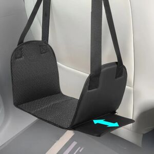 Aucun Hamac de pied d'avion, repose-pieds de compagnie aérienne avec coussinet amovible, sangle réglable, hamac de pied avec mousse Menory pour voyage, nouvelle collection Image