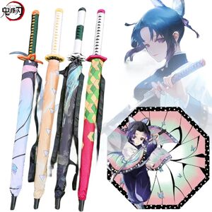 Aucun Parapluie Demon Slayer Katana, grand Parasol Long Kochou Kimetsu No Yaiba Shinobu samouraï Katana Ninja épée, cadeaux Anime Image